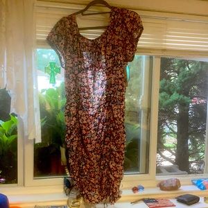 Floral print dress